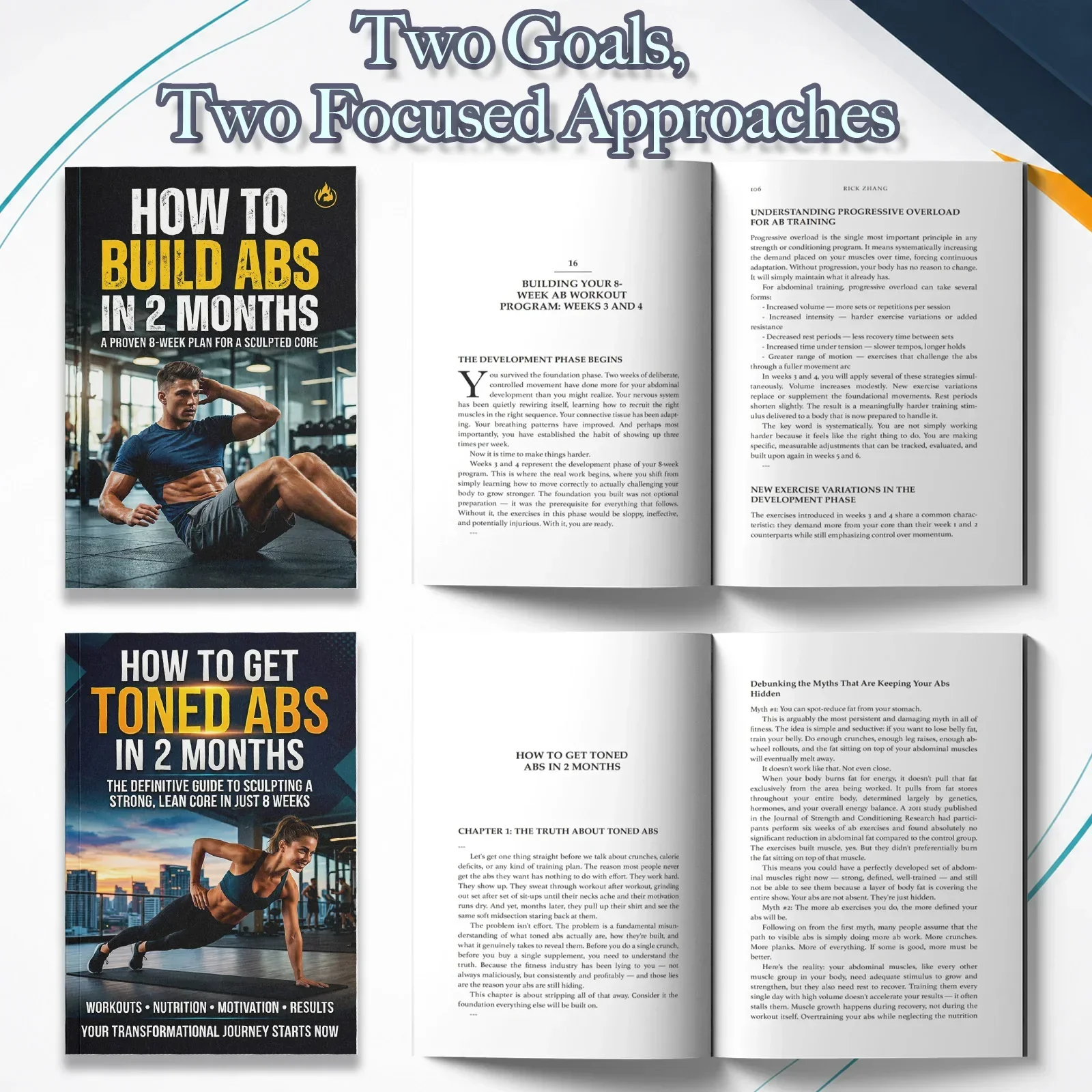 Комплект из 2 книг: руководств – обзор и цена Fitness Nutrition Guide