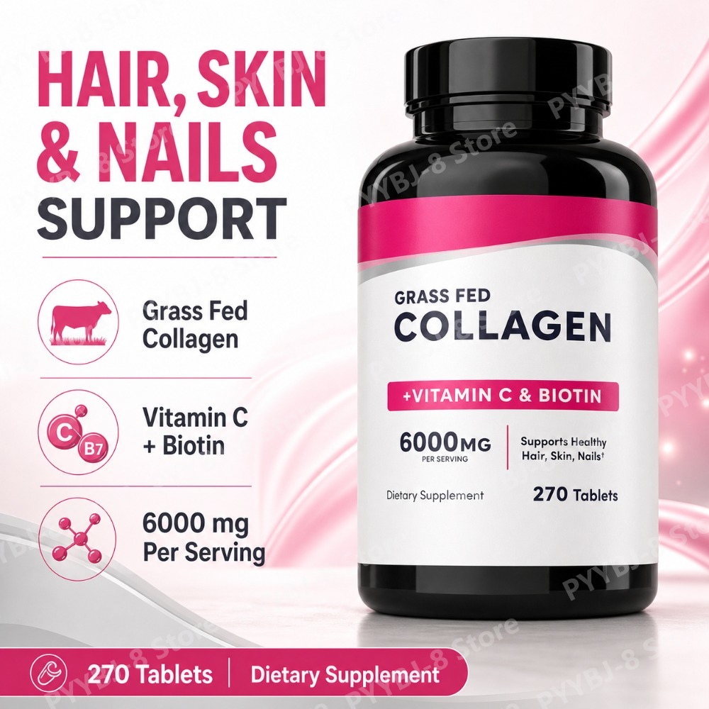 Коллагеновые таблетки 6000 мг  – обзор и цена Collagen Peptide Powder