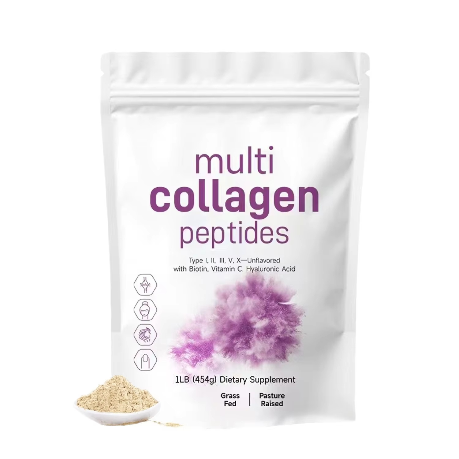 454G порошок мультиколлагеновы – обзор и цена Collagen Peptide Powder